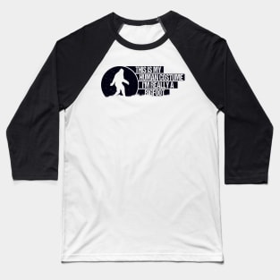 Hide & Seek World  Champion Bigfoot Baseball T-Shirt